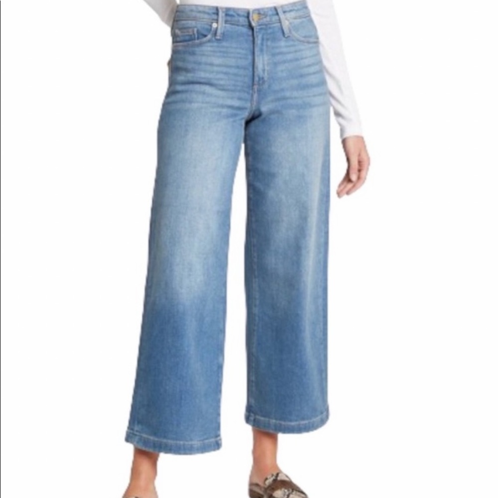 Wide Leg Cropped Pant